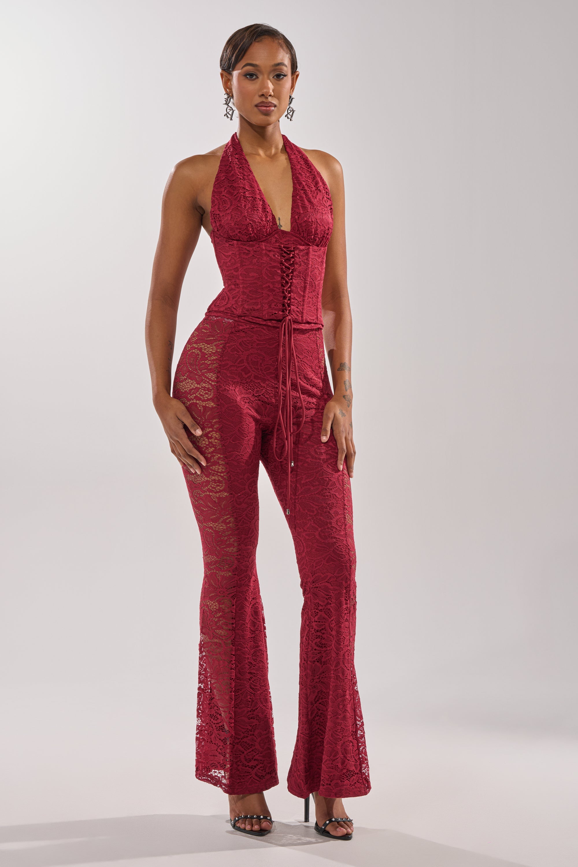 LOVE BOMB LACE CORSET
