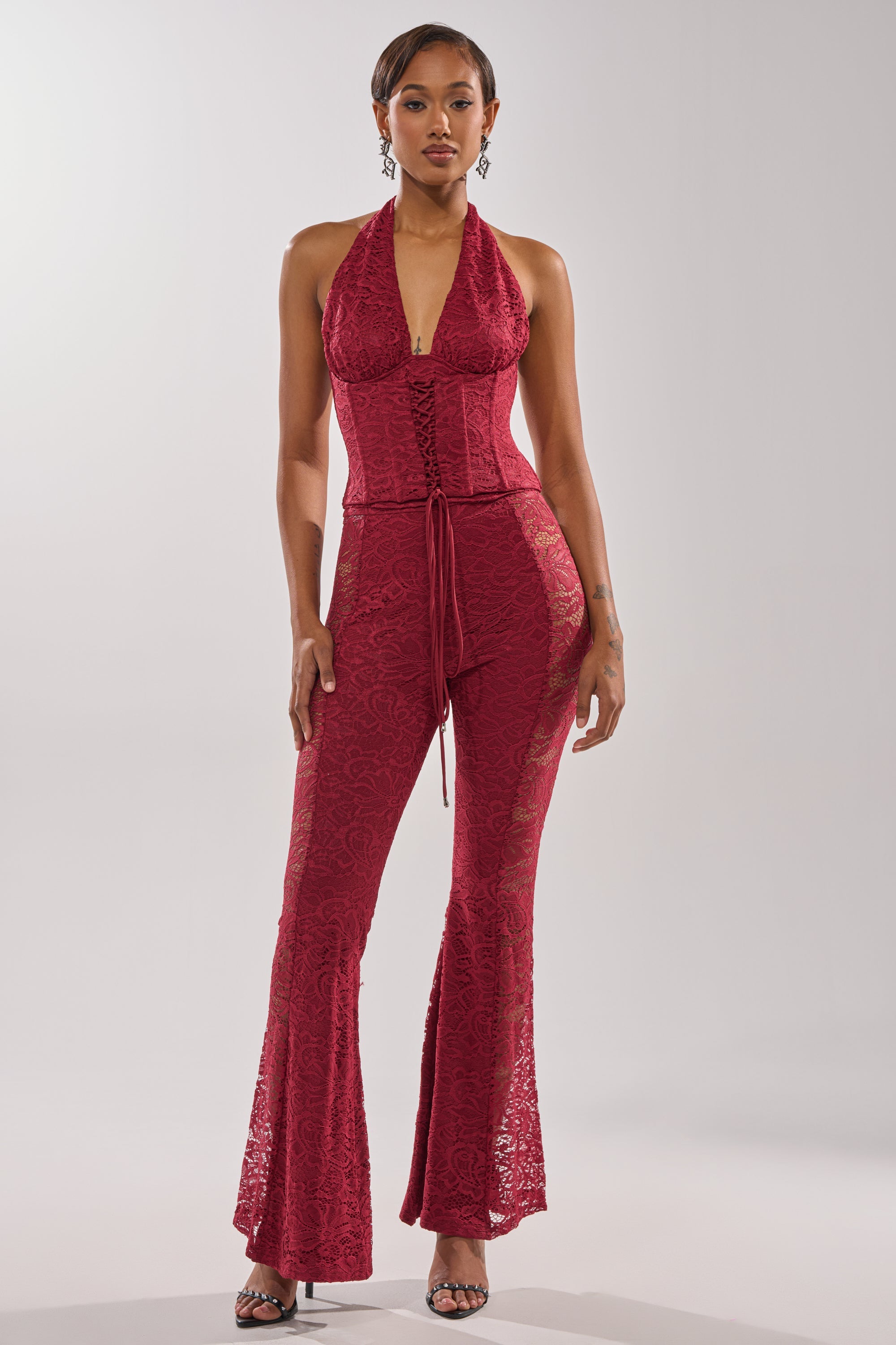 LOVE BOMB LACE CORSET
