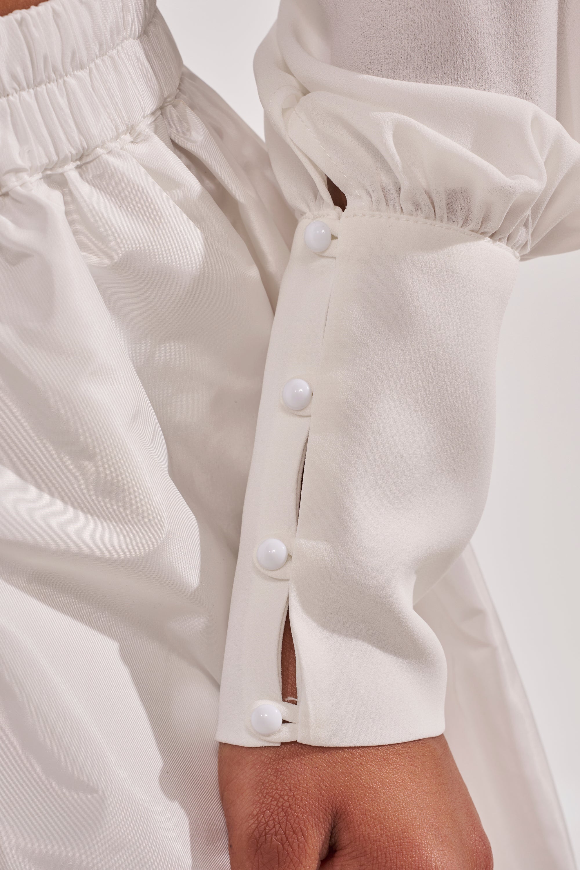 EFFORTLESS CORSET BLOUSE TOP
