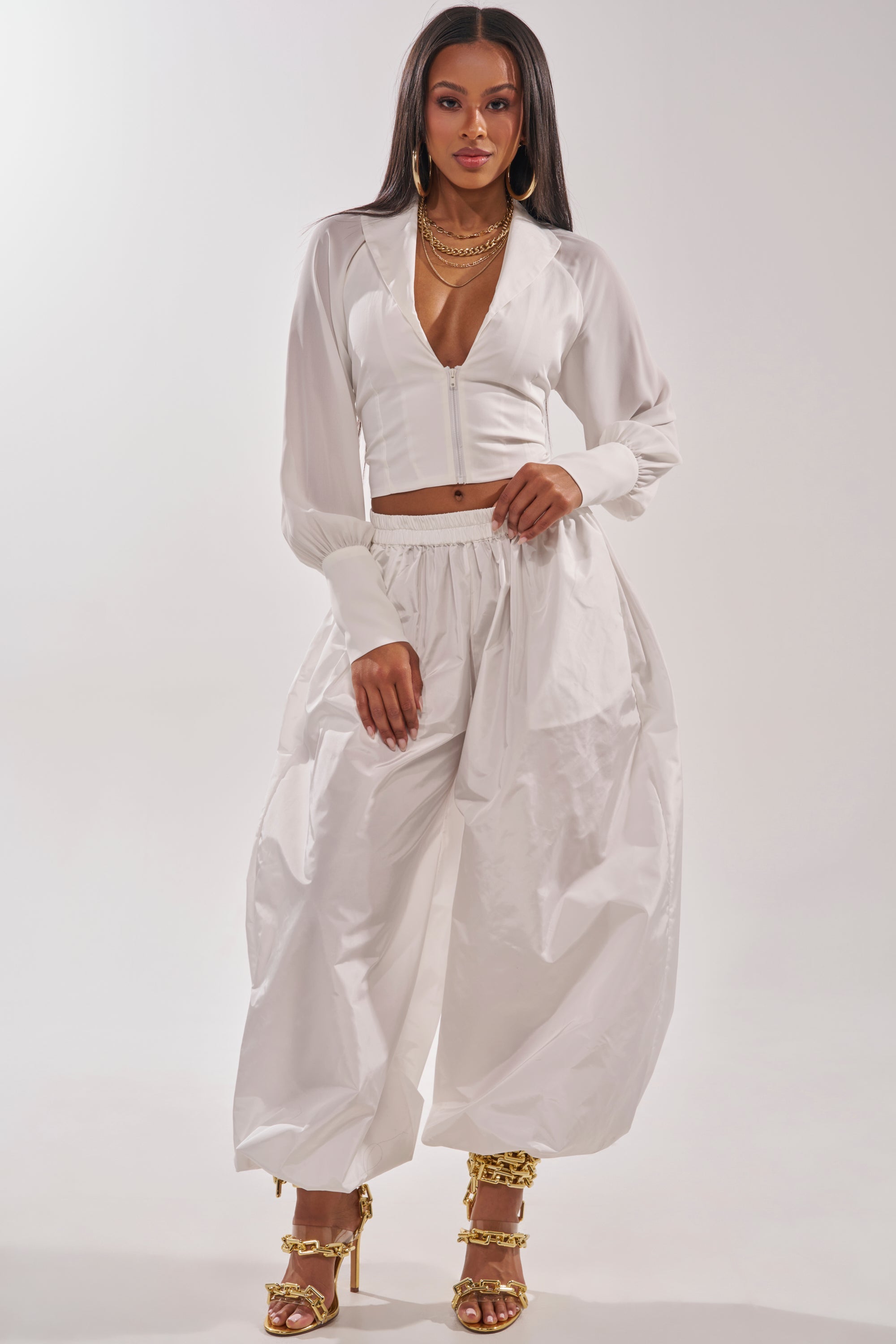 EFFORTLESS CORSET BLOUSE TOP