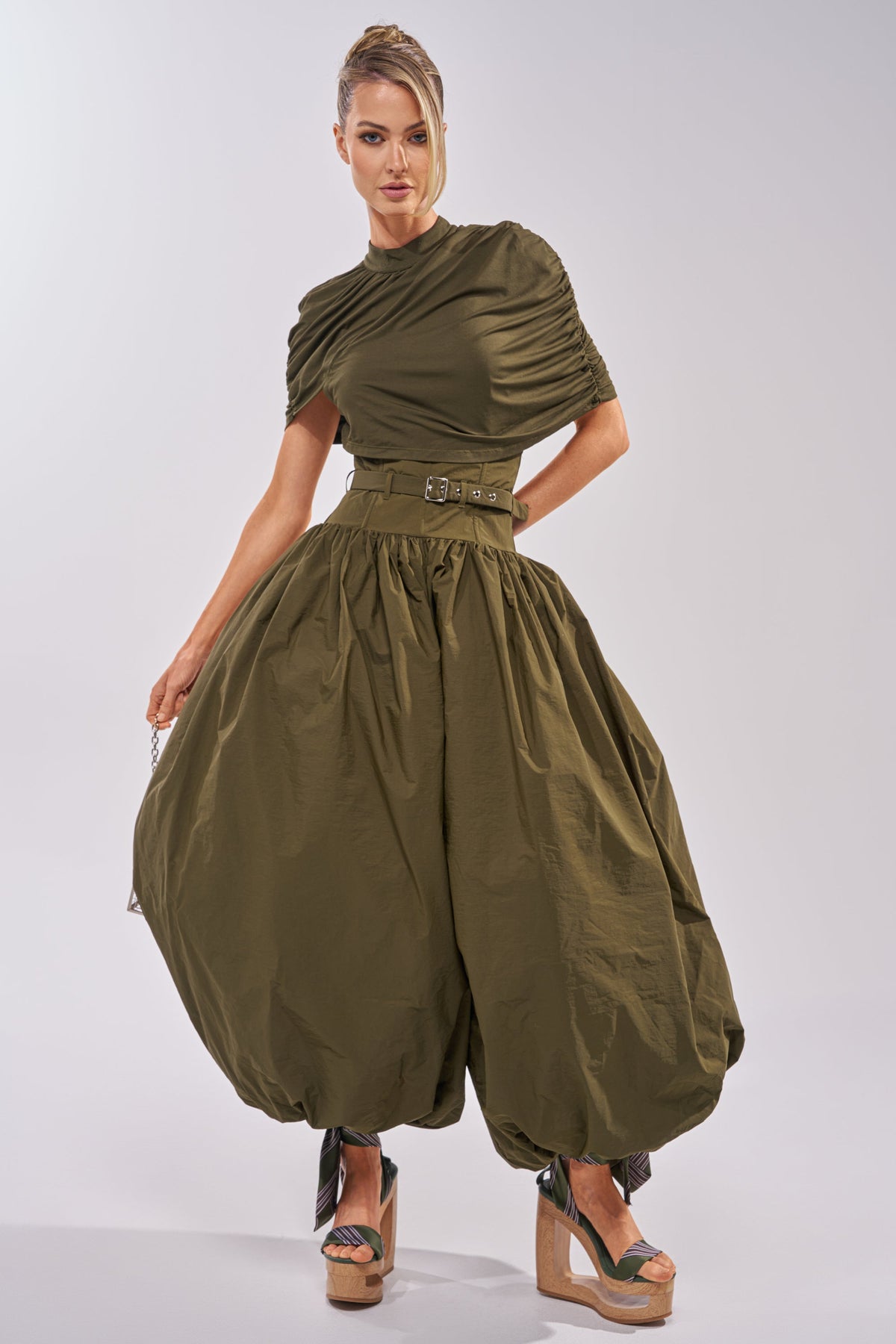 SPIN ME AROUND POPLIN JUMPSUIT