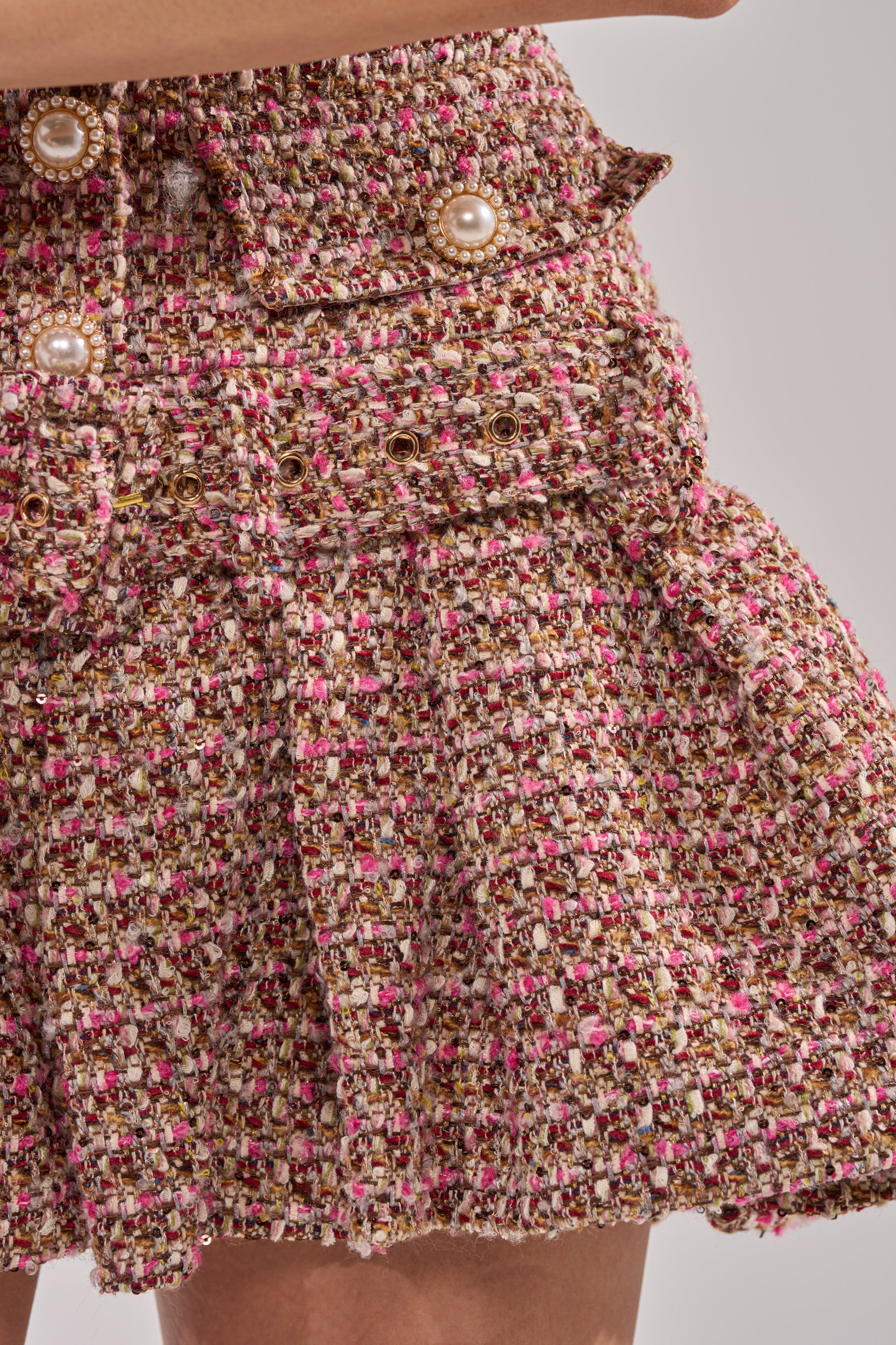 SWEET CAROLINE MINI TWEED DRESS