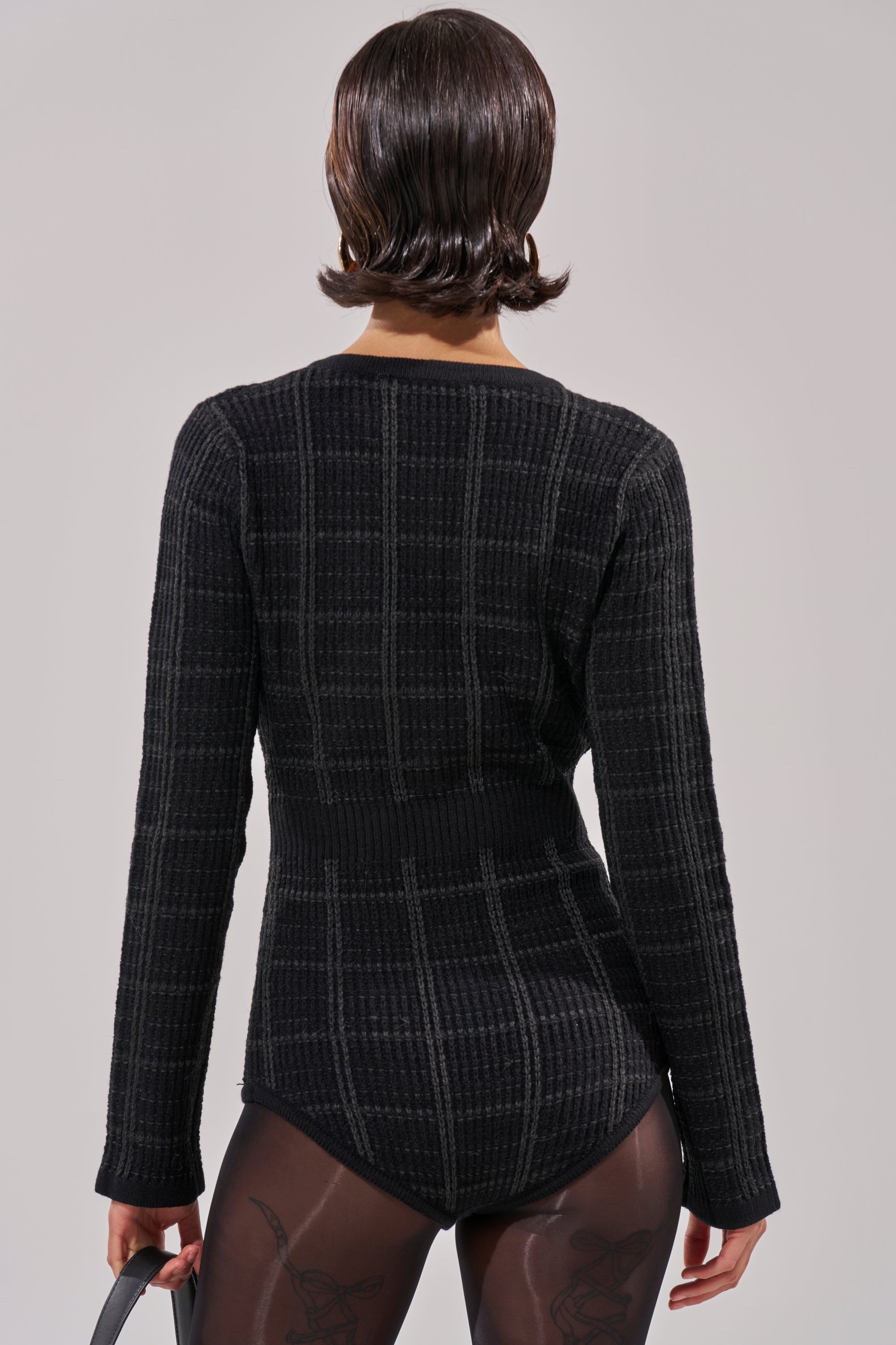 HOLIDAY TIME PLAID ROMPER