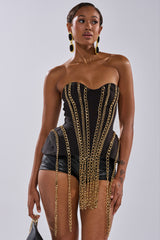 CHAINED DOWN CORSET