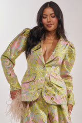 LUCY BROCADE BLAZER