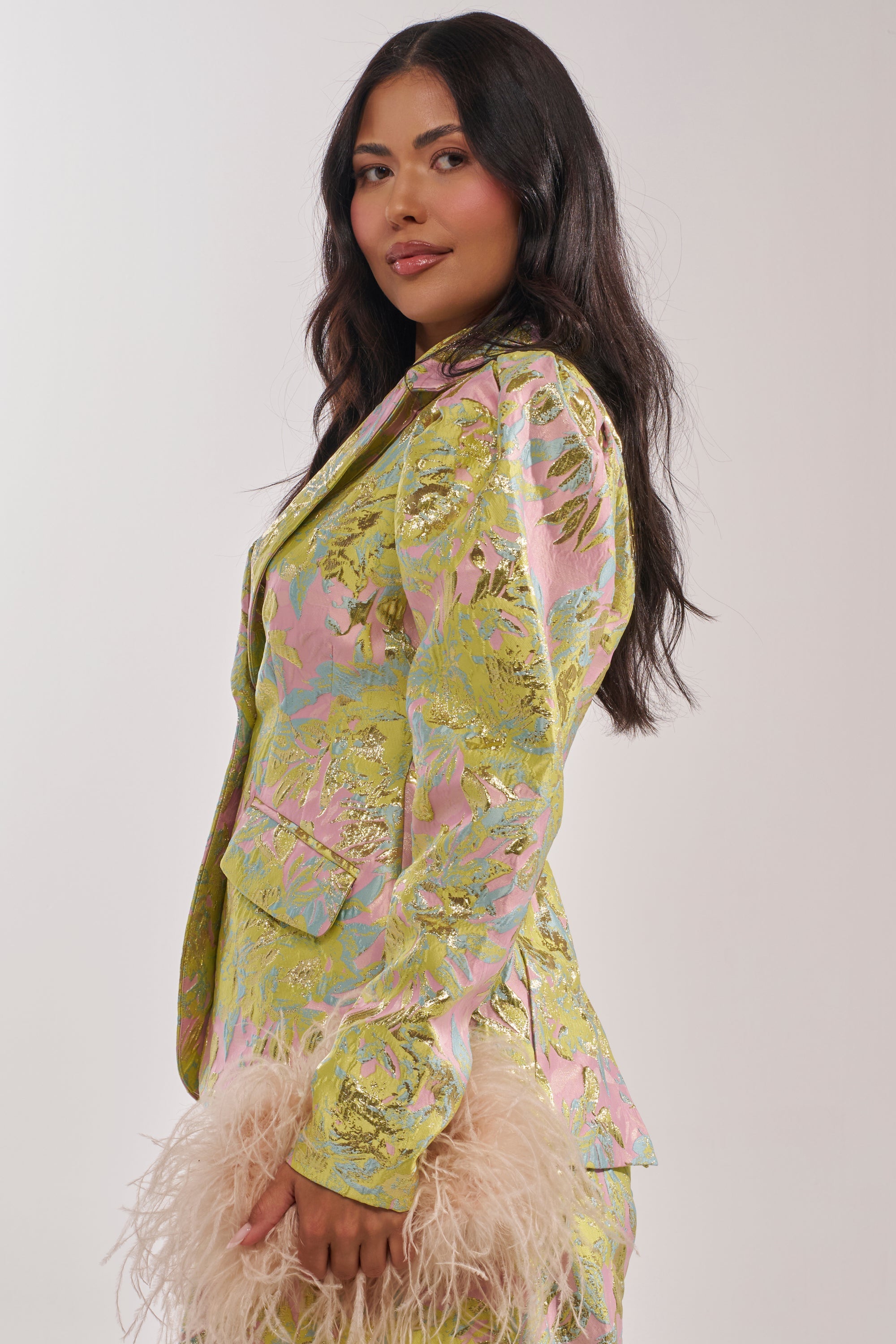 LUCY BROCADE BLAZER