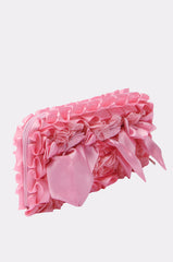 WITH A BOW CLUTCH