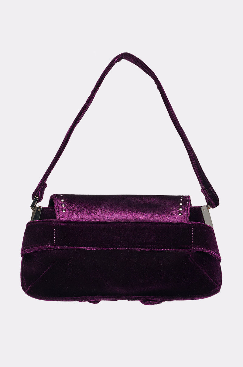 LEILA VELVET PURSE