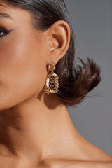 OUTTA THE WAY GOLD EARRING