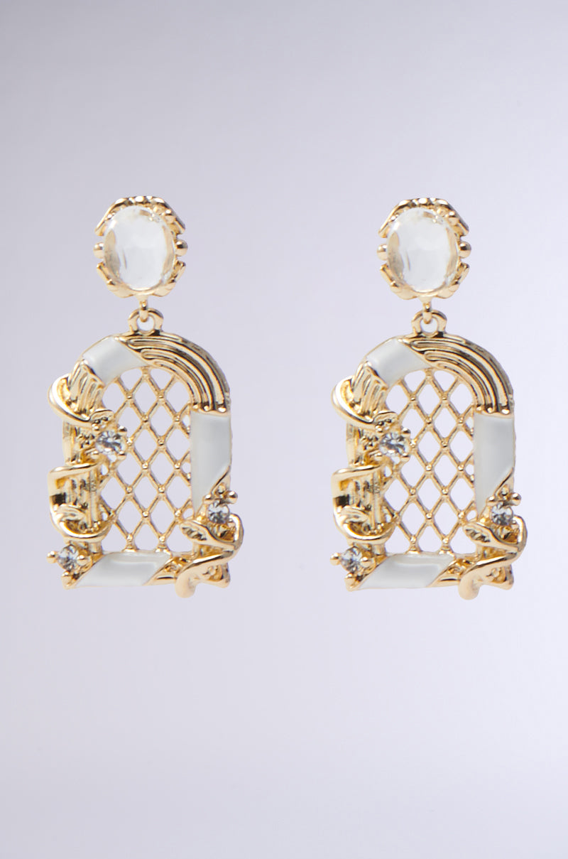 OUTTA THE WAY GOLD EARRING