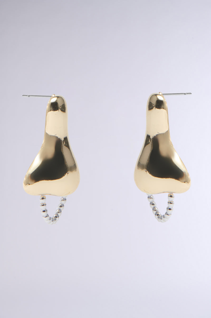 NEVER SAY GOLD NOSE EARRING