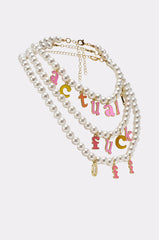 I SAID WHAT I SAID NECKLACE