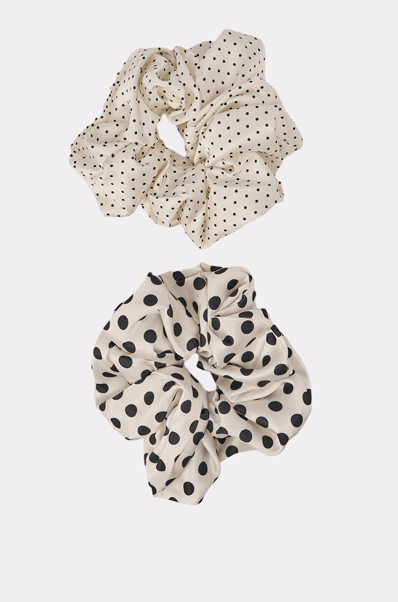 POLKA DOT IT SCRUNCHIE SET