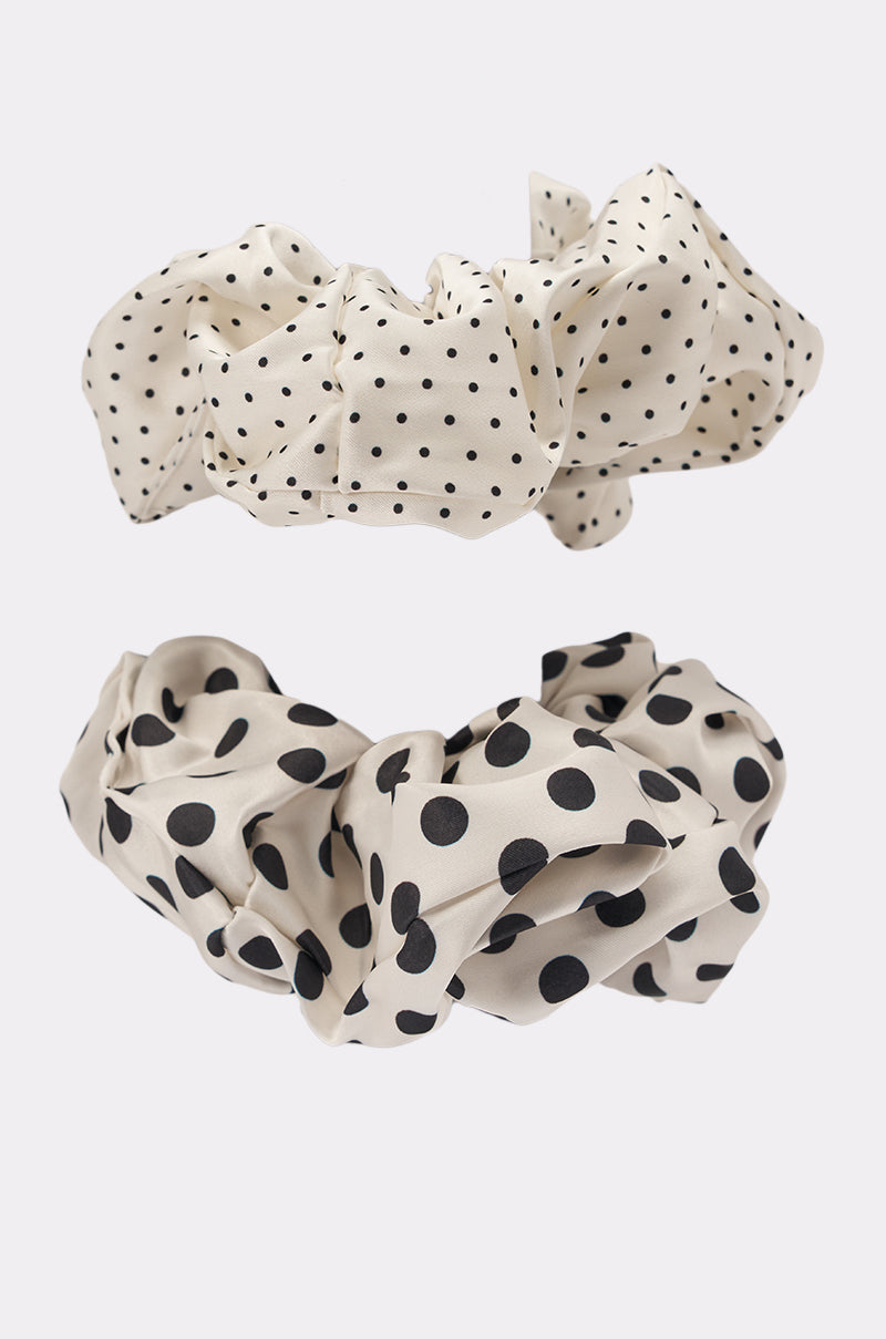 POLKA DOT IT SCRUNCHIE SET