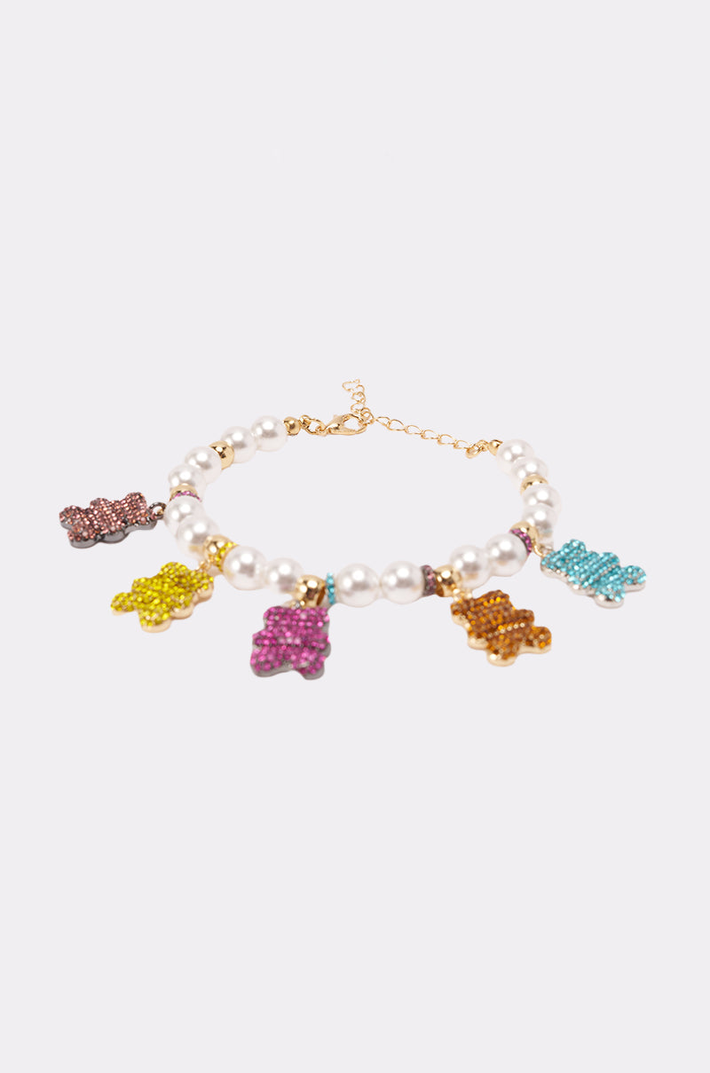 LUXE BEAR CHARM BRACELET