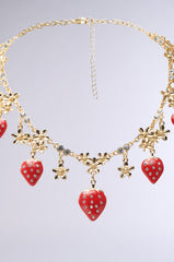PICK ME RED NECKLACE