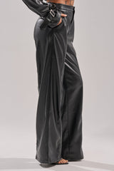 MONTE CARLO WIDE LEG PANT IN BLACK