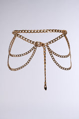 WESTERN LAYERED CHAIN BELT