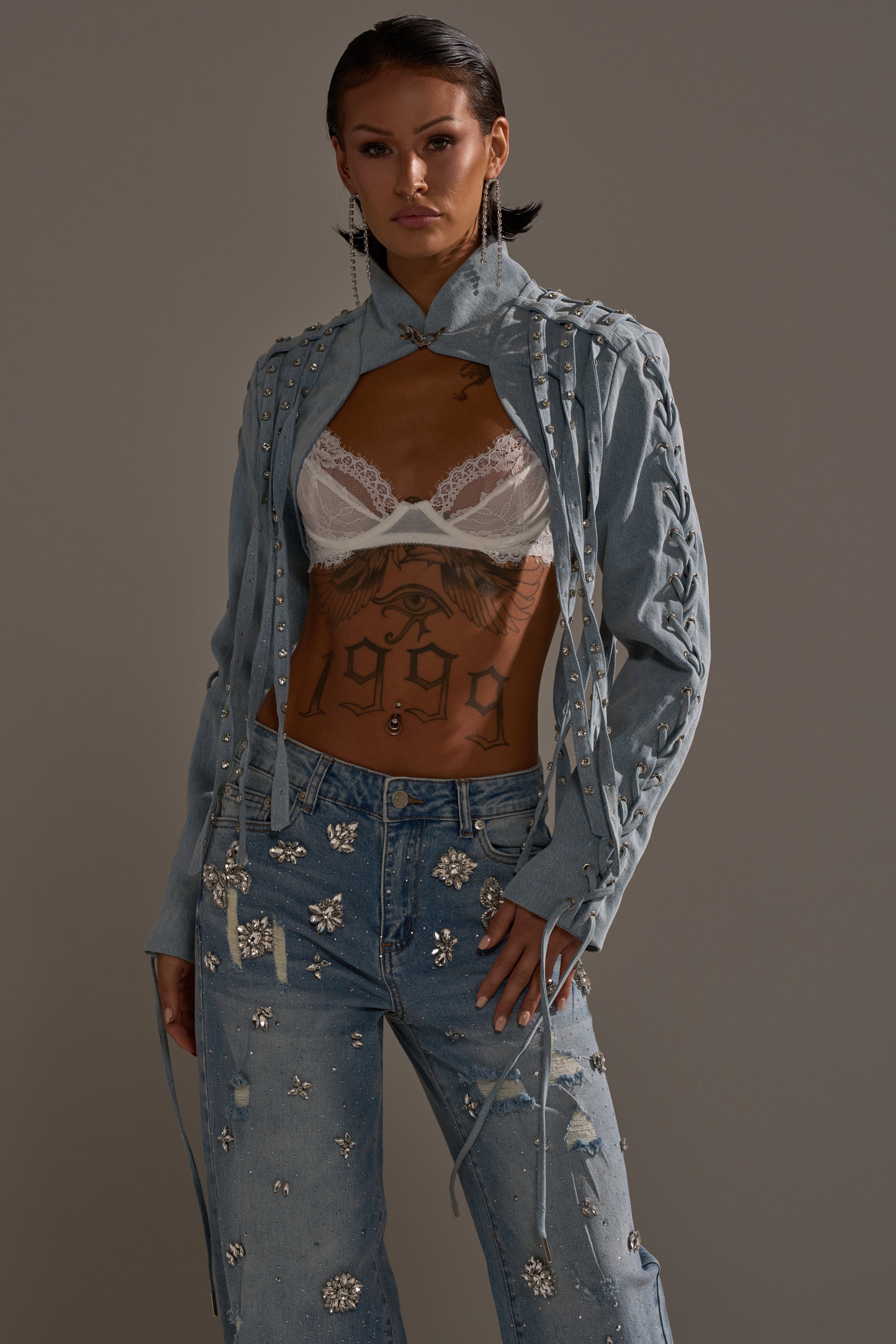 IMPULSIVE DENIM BOLERO