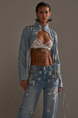 IMPULSIVE DENIM BOLERO