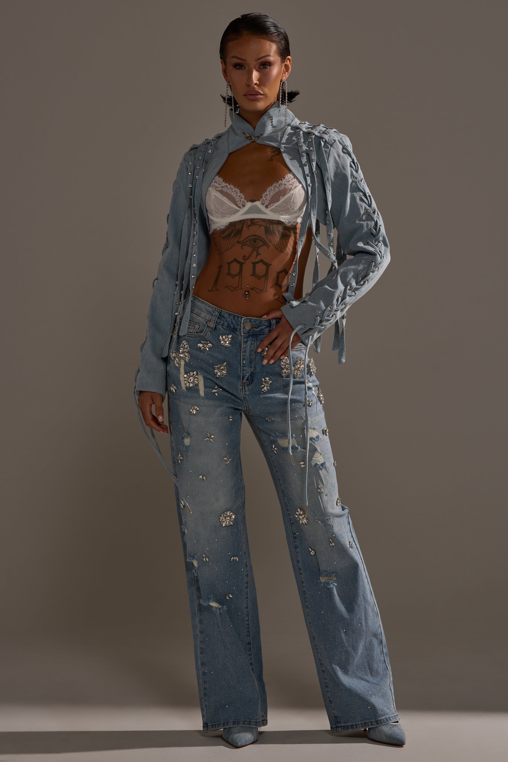 IMPULSIVE DENIM BOLERO