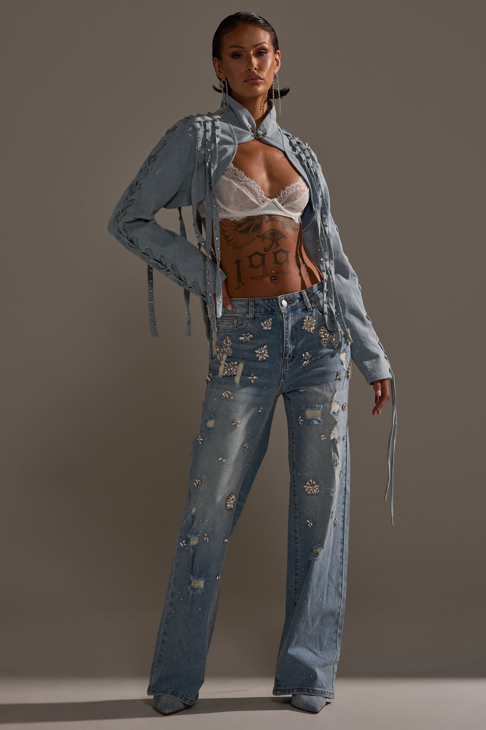 IMPULSIVE DENIM BOLERO