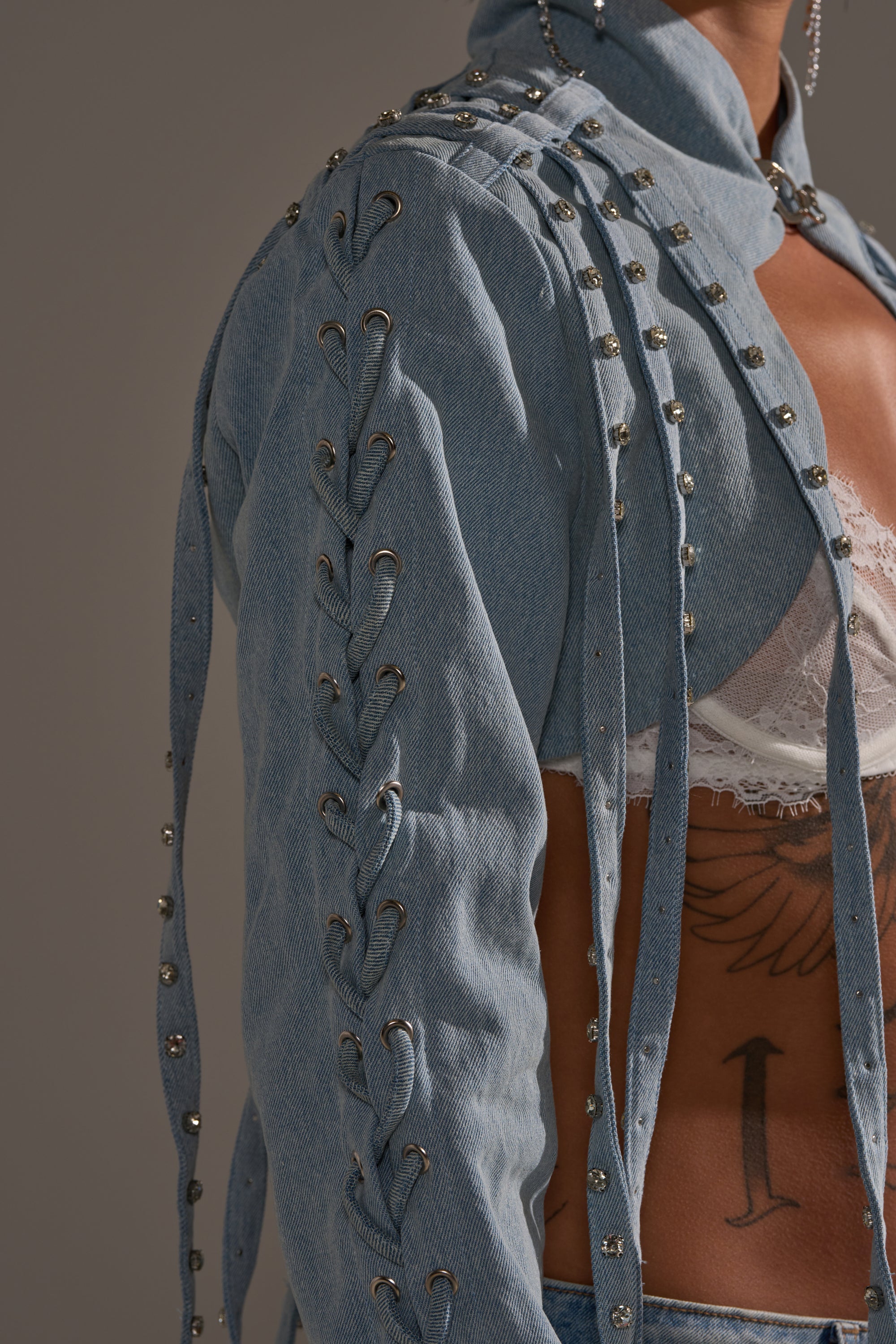 IMPULSIVE DENIM BOLERO