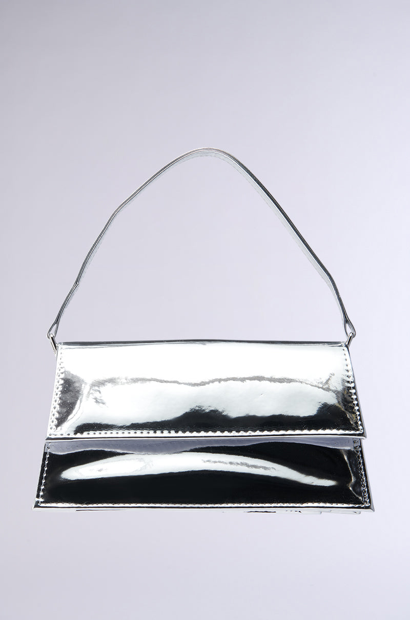 I STAND ALONE CHROME PURSE