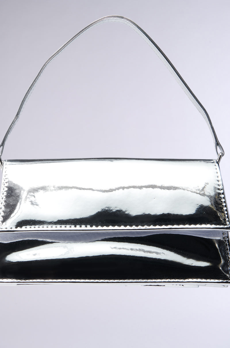 I STAND ALONE CHROME PURSE