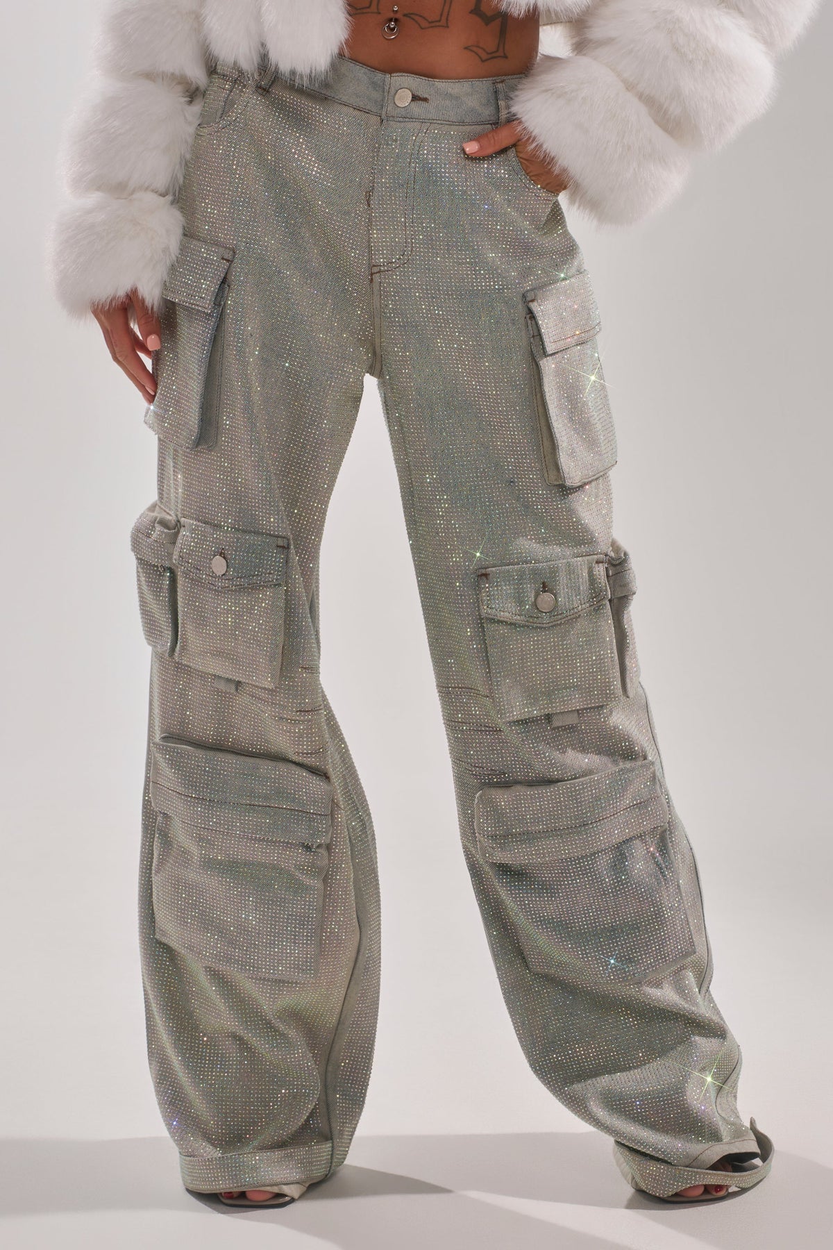 BLING BLING CARGO DENIM