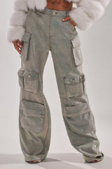 BLING BLING CARGO DENIM
