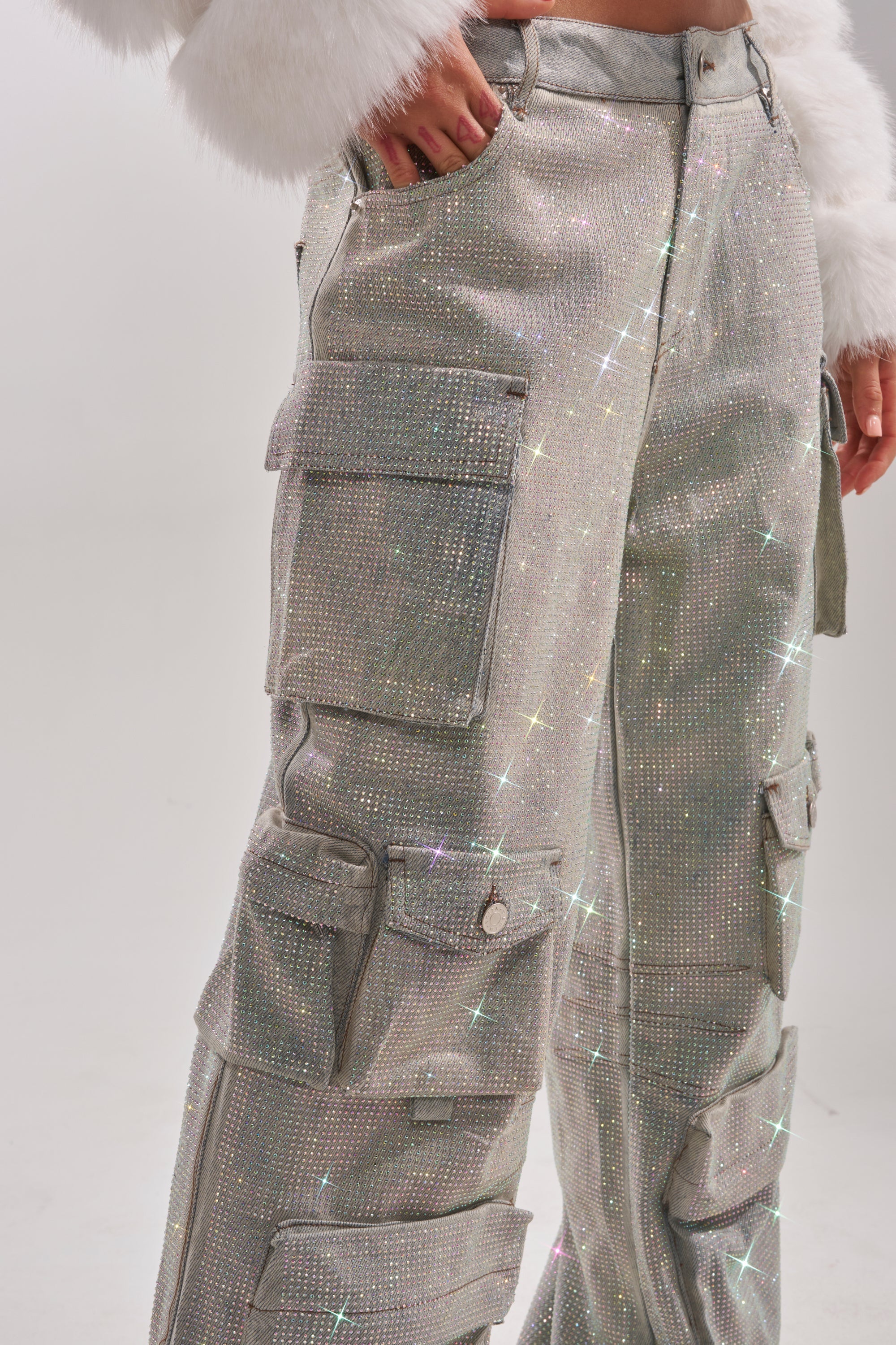 BLING BLING CARGO DENIM