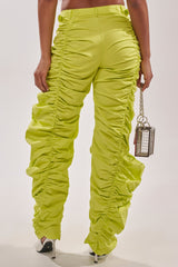 NOT IN THE MOOD RUCHED TROUSER