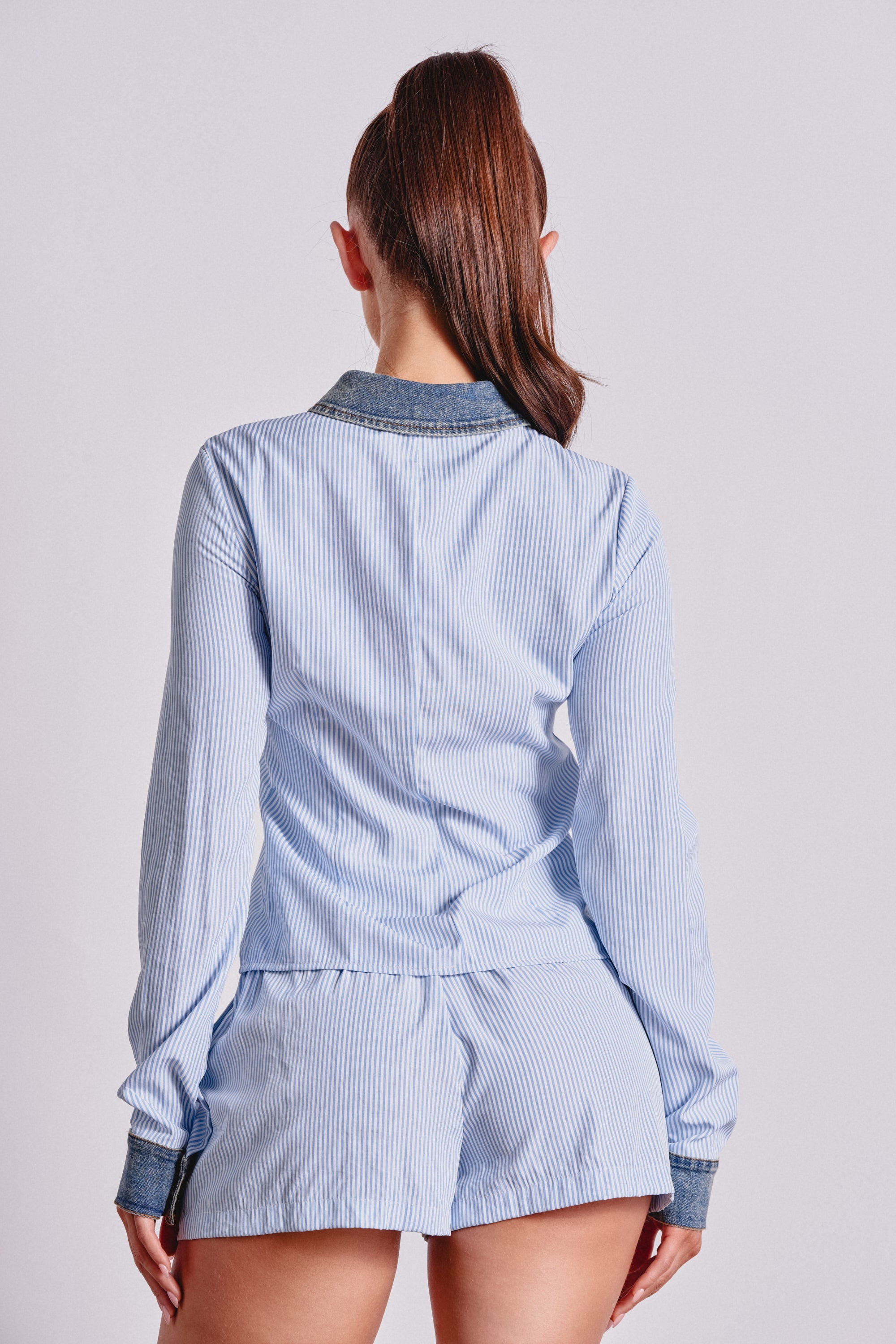 EASY LOVER POPLIN BUTTON DOWN