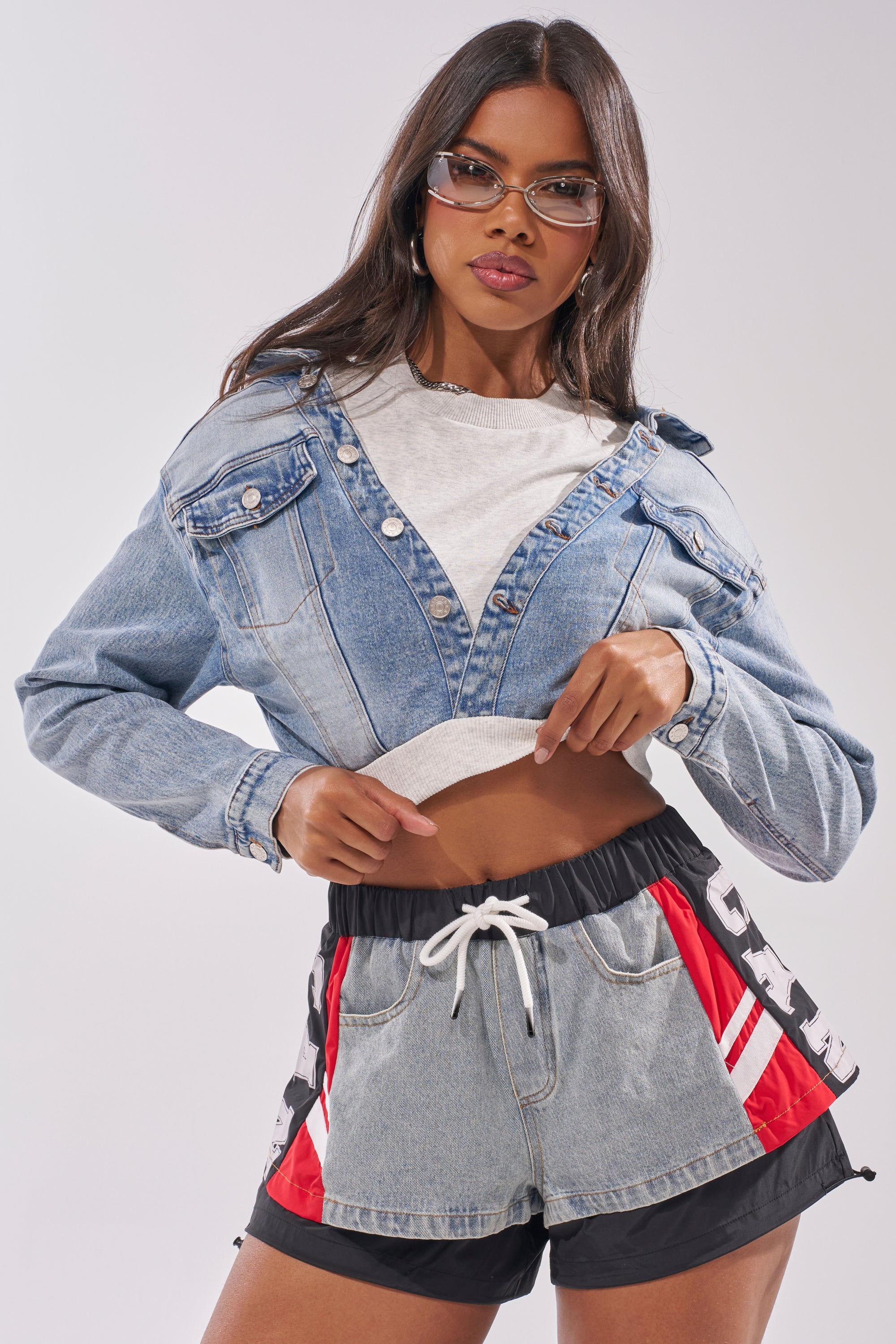 DOUBLE FUN SWEATSHIRT