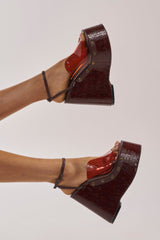 AZALEA WANG JENZA CHOCOLATE WEDGE