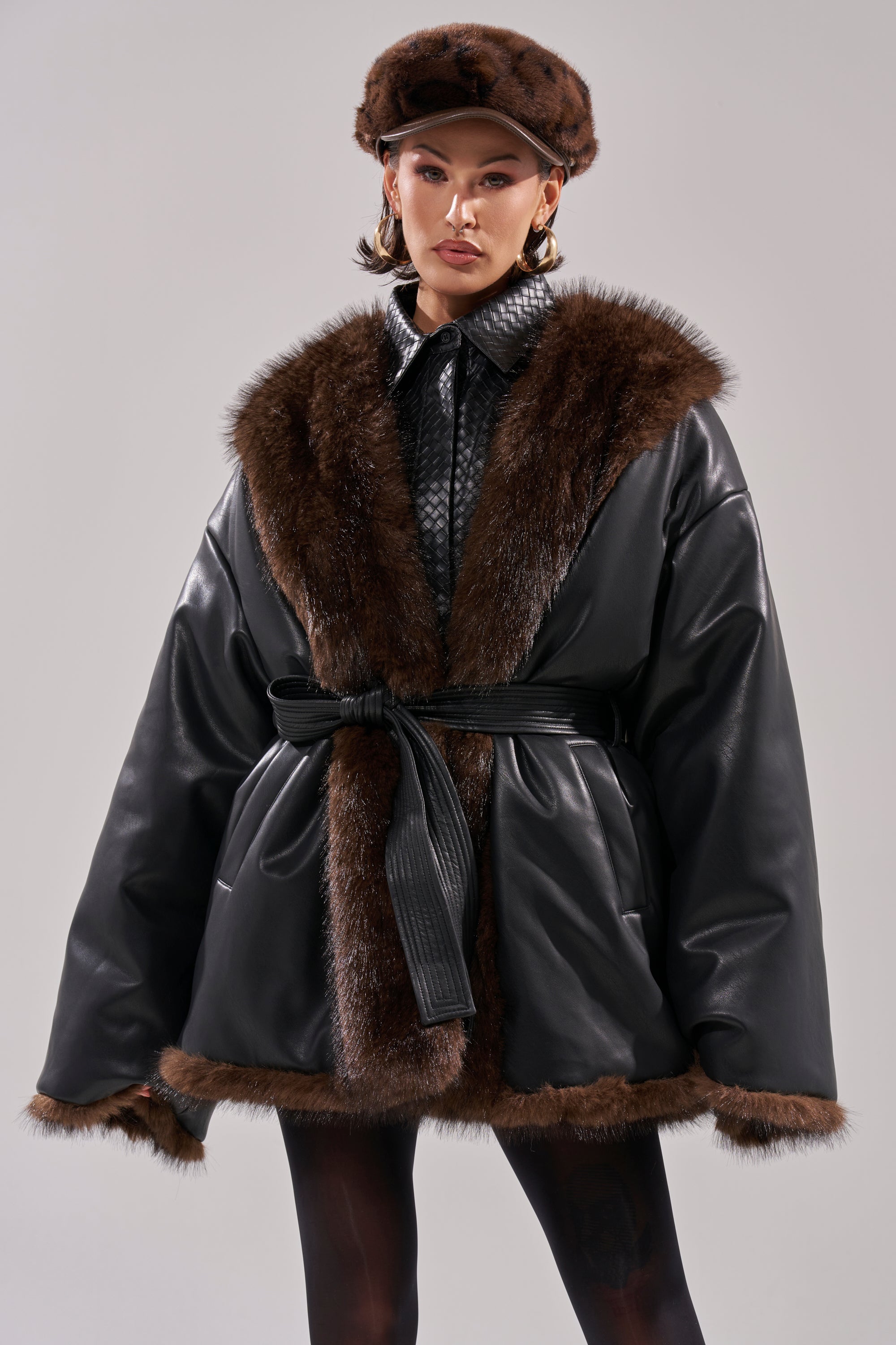 CAN I KICK IT REVERSIBLE PUFFER