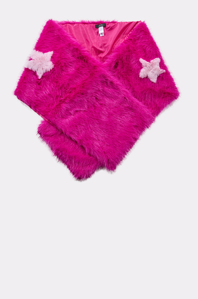 STFU FAUX FUR SCARF