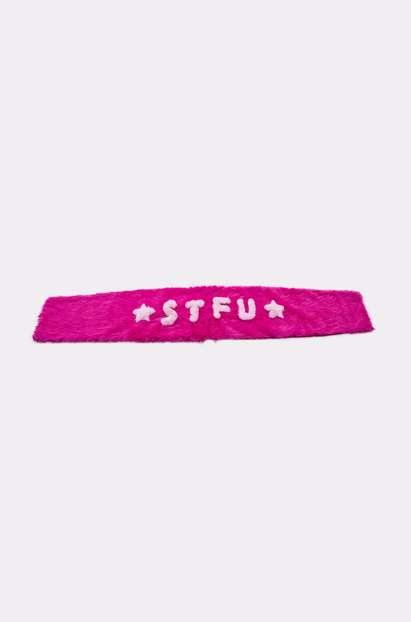 STFU FAUX FUR SCARF