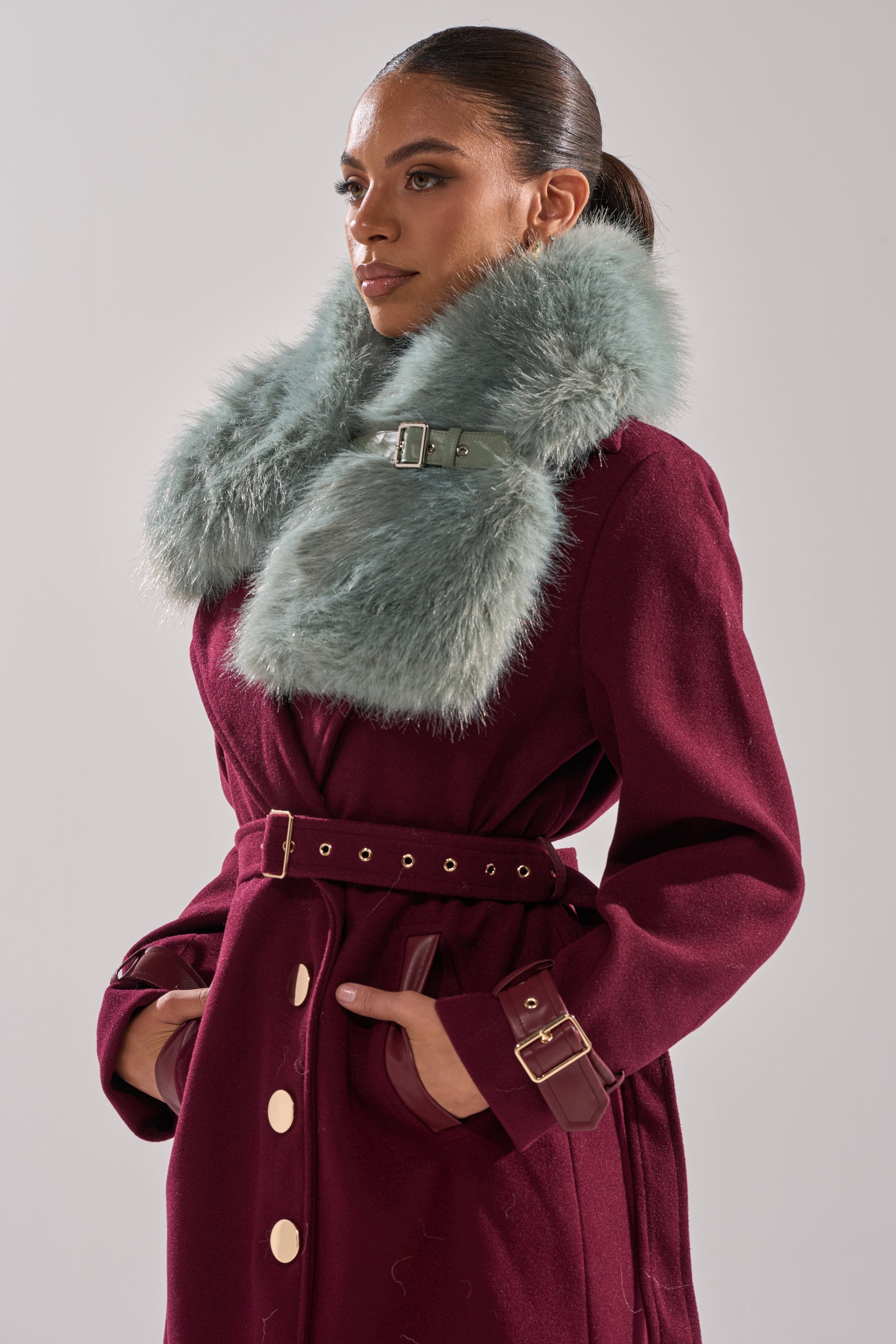 HAVE IT ALL FAUX FUR SHAWL