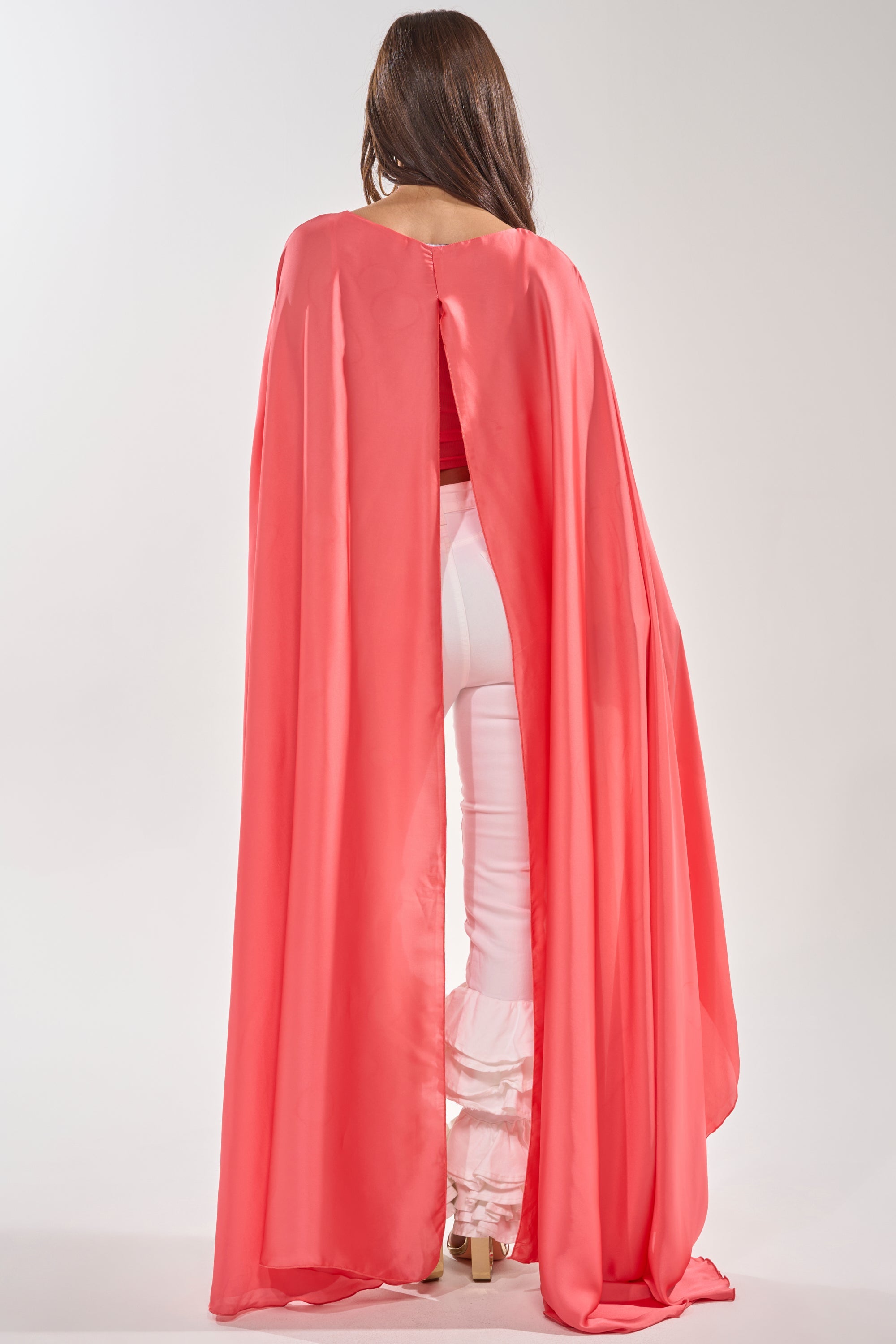SO CHIC CAPE BLOUSE