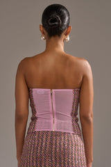 TRUTH OR DARE TWEED CORSET