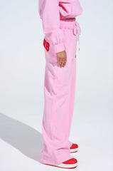 HATERS CLUB WIDE LEG JOGGER