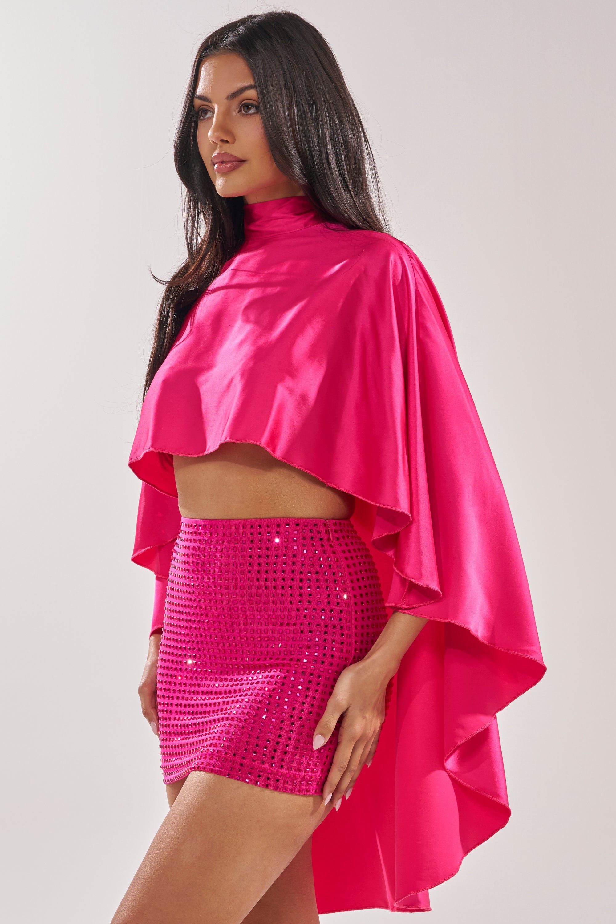 MAKE A MOVE BLOUSE IN FUCHSIA