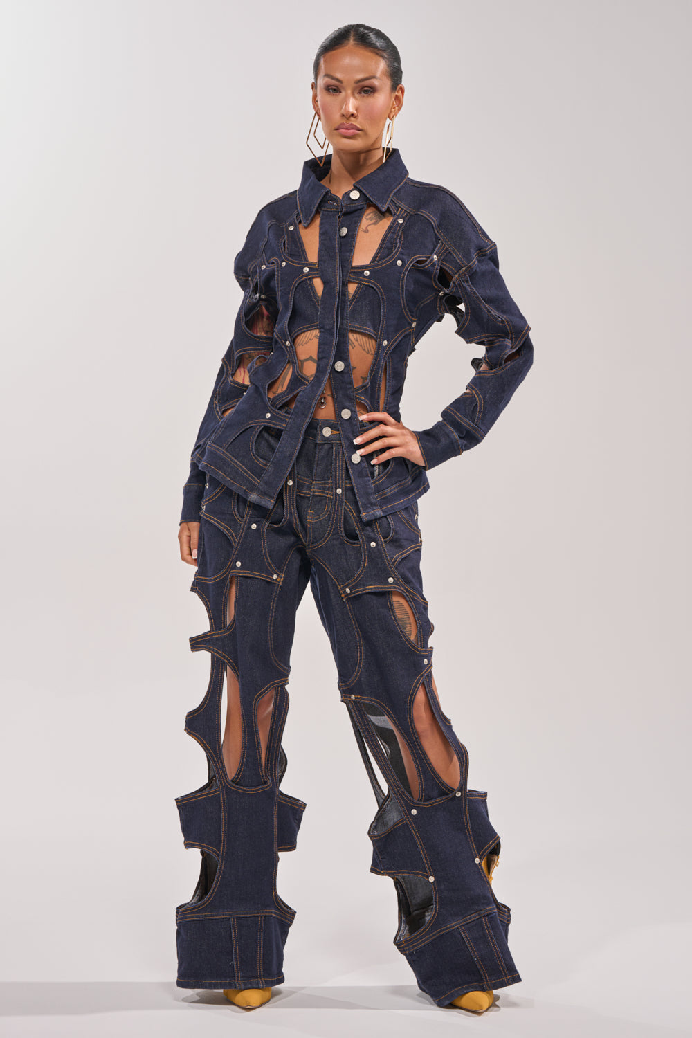 CUT YOU OUT RELAXED DENIM