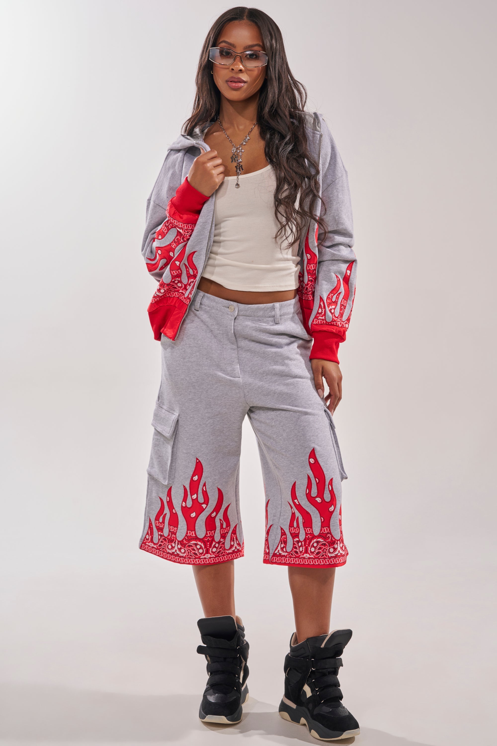 FIRE TO THE FLAMES BERMUDA SHORT