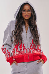 FIRE TO THE FLAMES SWEATSHIRT