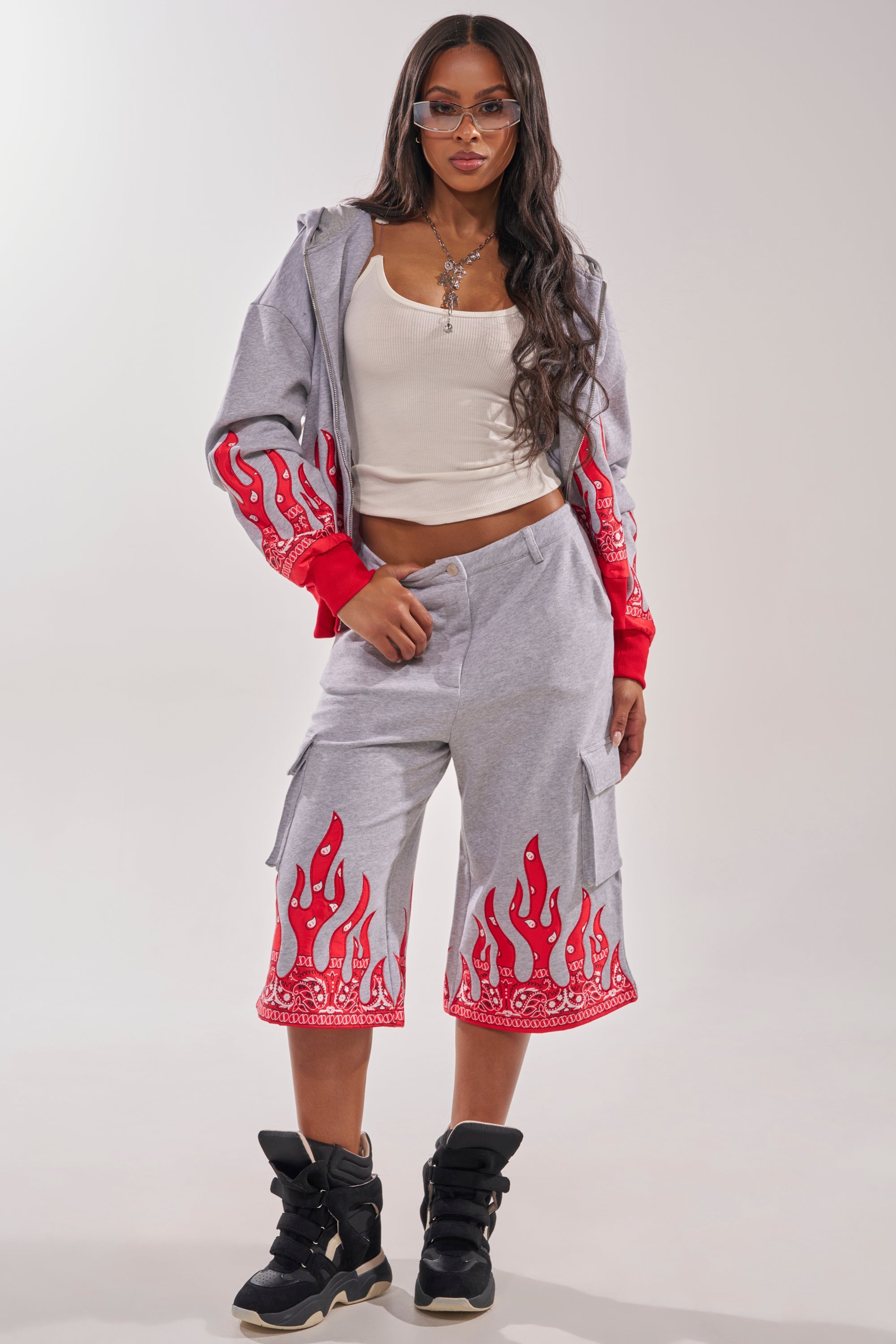 FIRE TO THE FLAMES SWEATSHIRT