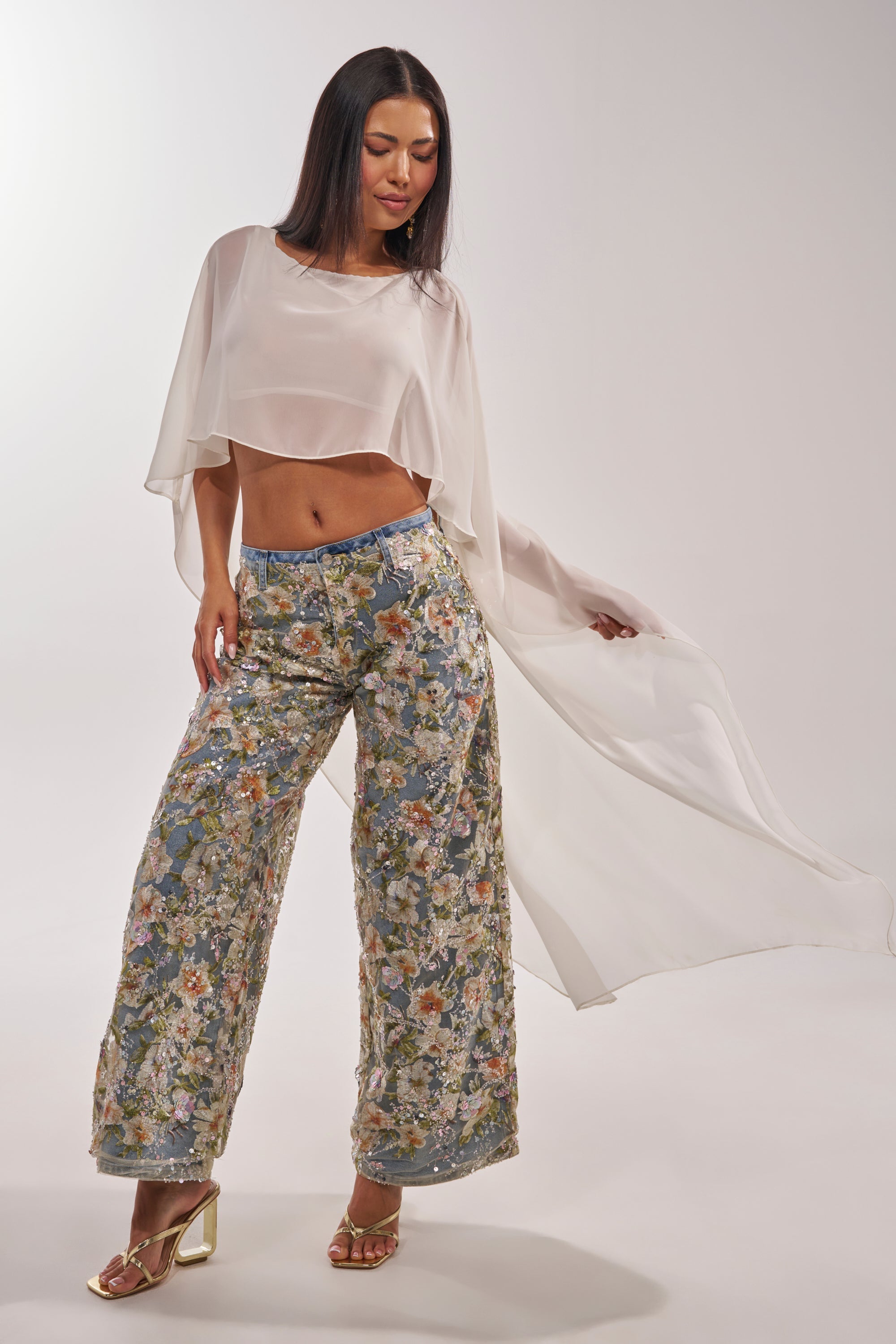 IT GIRL BLOUSE IN IVORY