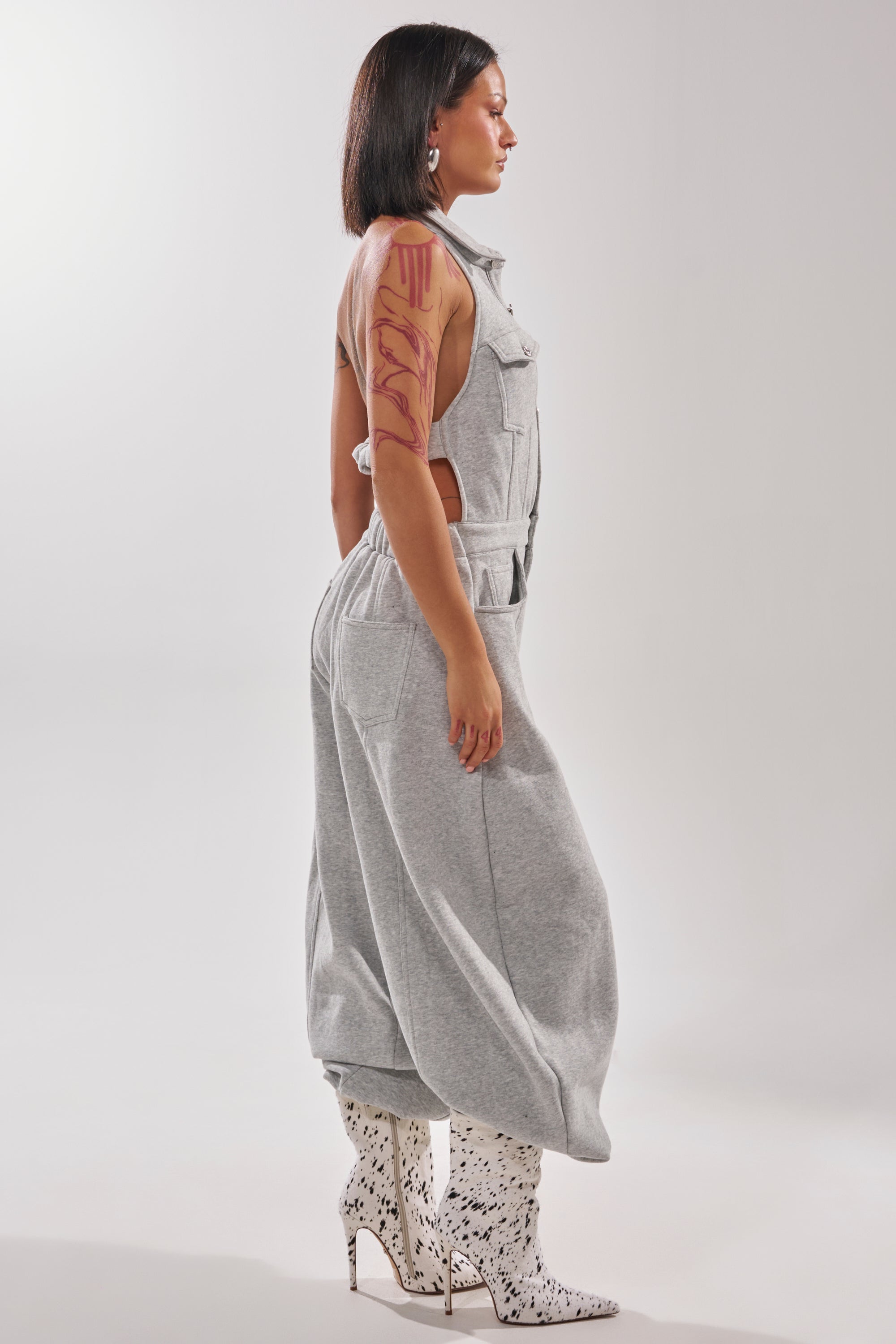 JETSETTER JUMPSUIT IN FRENCH TERRY